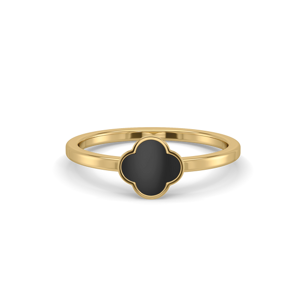 Lukson Midnight Enchanted 18kt Gold Vermeil Fashion Ring in India