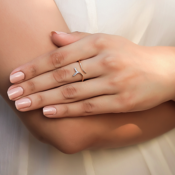 Lukson Siren’s Whisper Lab Grown Diamond Ring in India