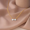 Lukson Infinity Pears - Lab Grown Diamond Necklace