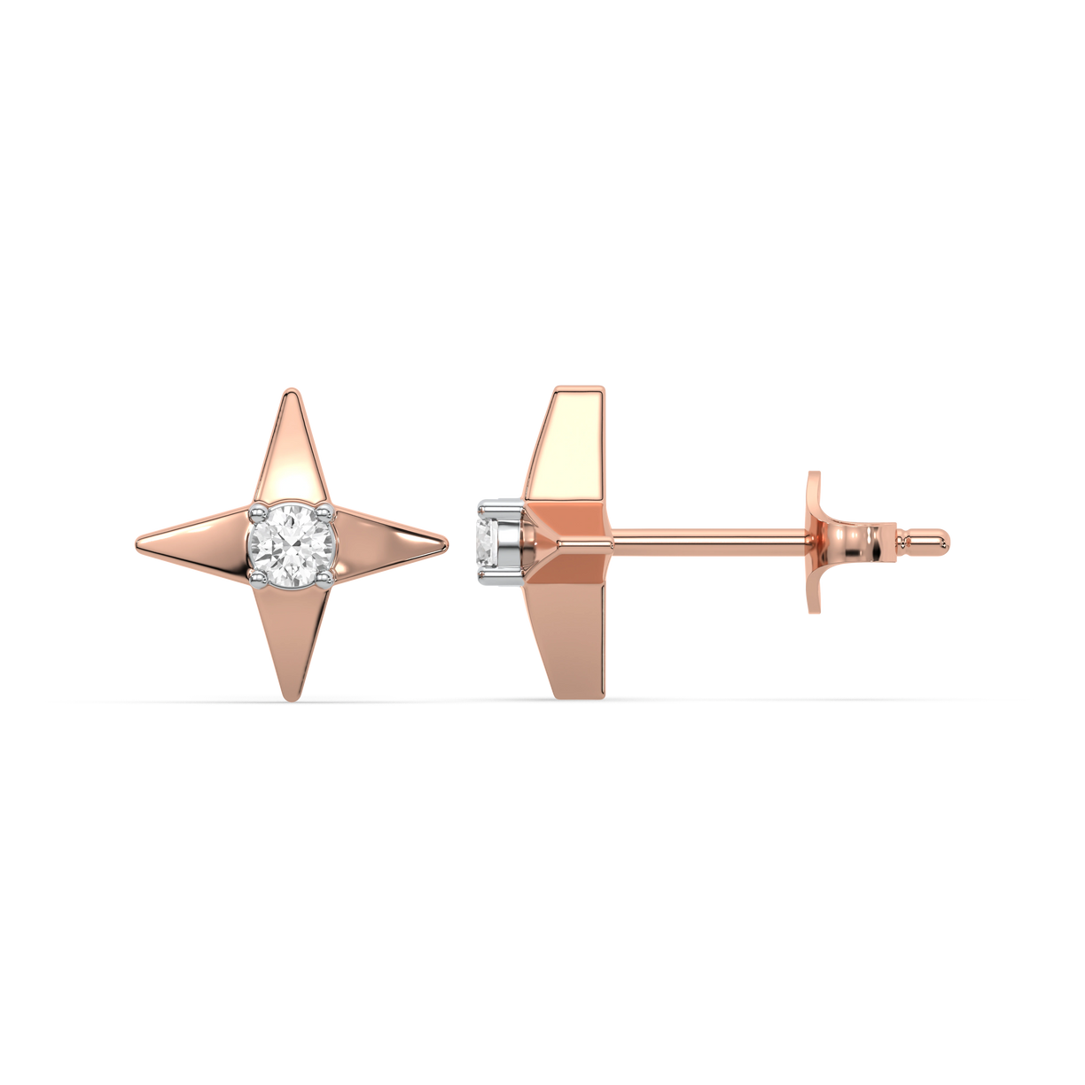 Nova - Lab Diamond Stud Earrings