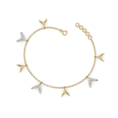 Ocean’s Treasure Charm - Lab Grown Diamond Bracelet  3