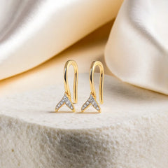 Ocean's Treasure - Lab Diamond Drop Earrings