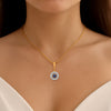 Wink of Protection - Lab Diamond Pendant