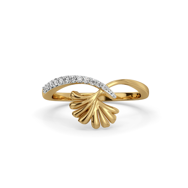 Petal Embrace Lab Grown Diamond Ring for Women - Lukson 