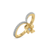 Petal Play - 18kt Gold Vermeil Lab Grown Diamond Ring