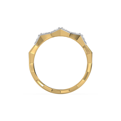 Radiance Edge - 18kt Gold Vermeil Lab Grown Diamond Ring
