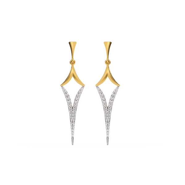 Lukson Rebel Lab Grown Diamond Drop Earrings