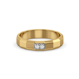 Masculine Edge - Lab Diamond Men's Ring