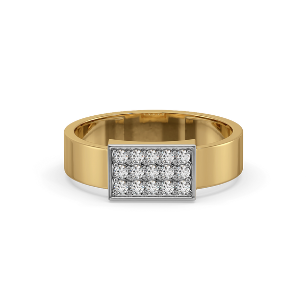 Solid Glint - Lab Diamond Men's Ring