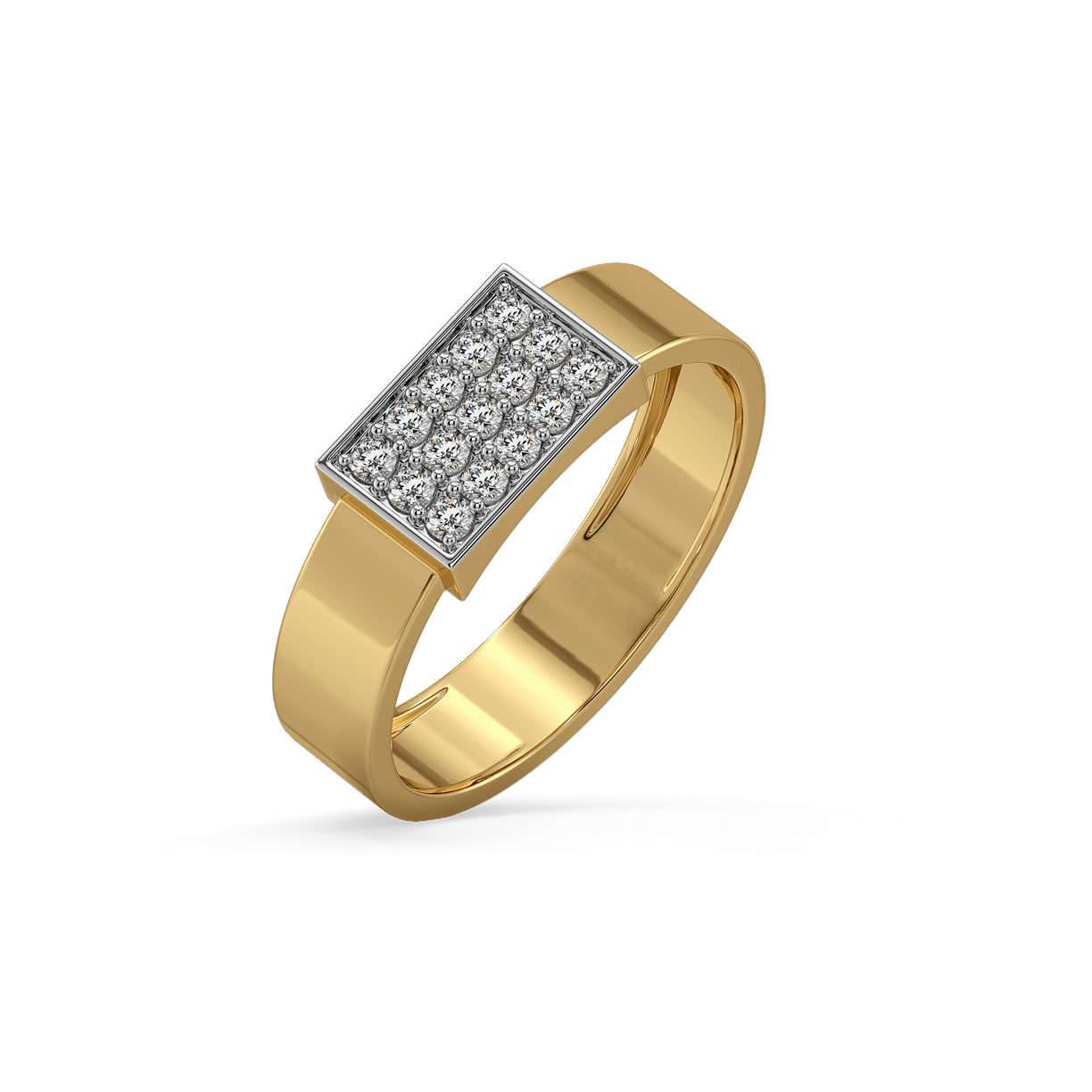 Solid Glint - Lab Diamond Men's Ring