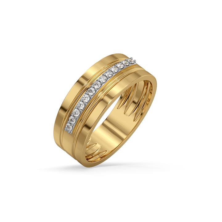 Powerline - Lab Diamond Men's Ring