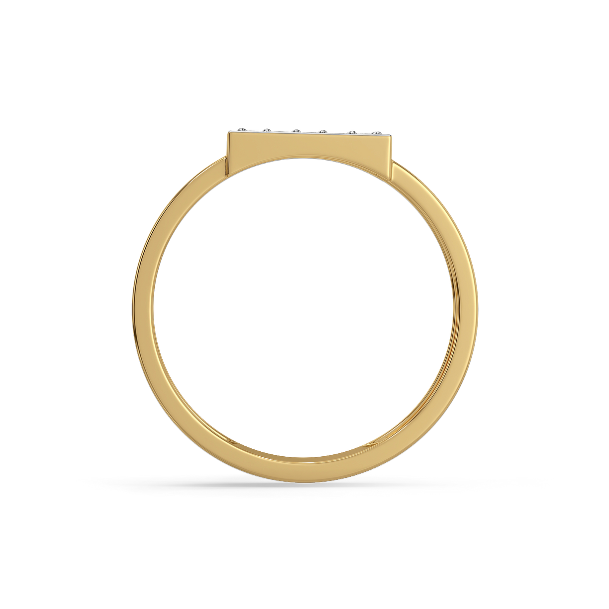 Solid Glint - Lab Diamond Men's Ring