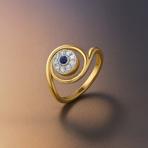 Evil Eye Elixir - Lab Diamond Ring