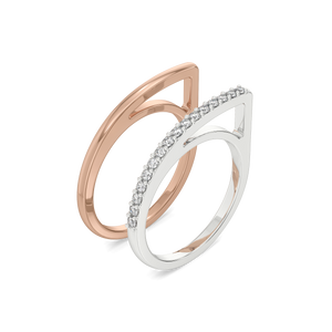 Rosé All Day - Lab Diamond Stack Ring