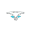 Lukson Sky Blossom Lab Grown Diamond Fashion Ring in India