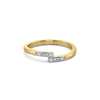 Timeless Gleam Fashion Ring 18k Gold Vermeil Lab Grown Diamond RingOnline - Lukson