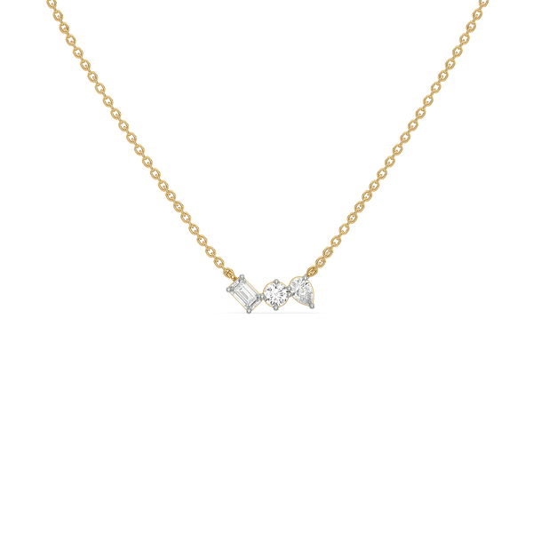 Toi-et-Moi - Lab Grown Diamond Necklace