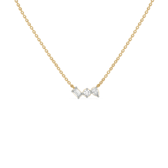 Toi-et-Moi - Lab Diamond Necklace