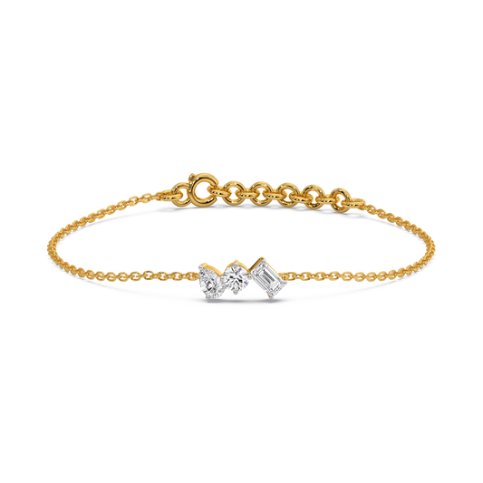  Toi et Moi Bracelet - Lab Grown Diamond