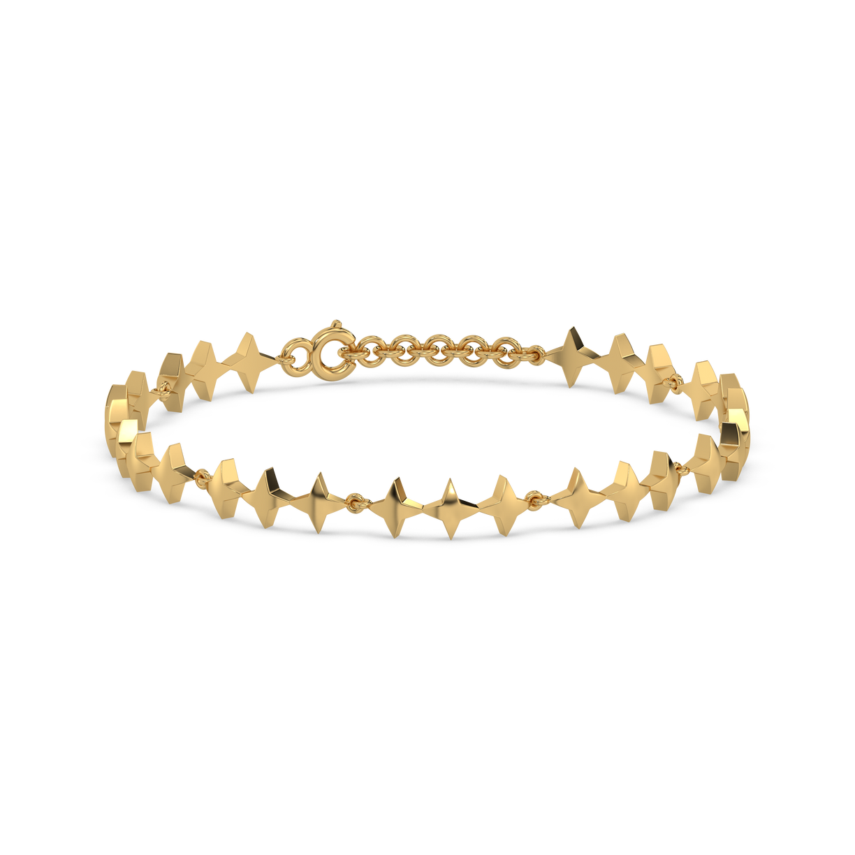 Twinkling Star - 18kt Gold Vermeil Tennis Bracelet