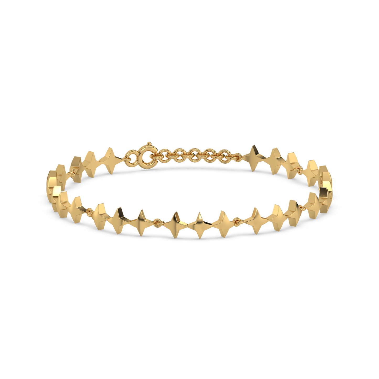 Twinkling Star - 18kt Gold Vermeil Tennis Bracelet