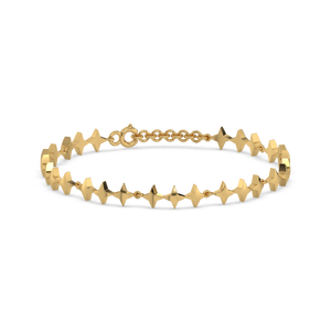 Twinkling Star - 18kt Gold Vermeil Tennis Bracelet