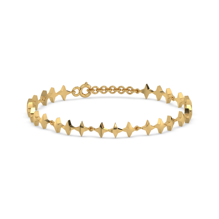 Twinkling Star - 18kt Gold Vermeil Tennis Bracelet