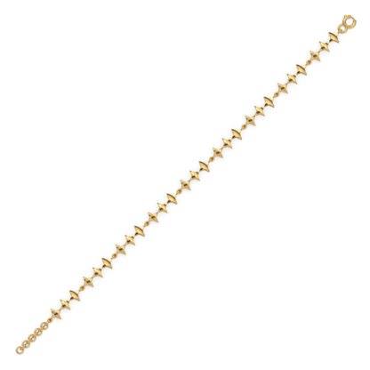Twinkling Star - 18kt Gold Vermeil Tennis Bracelet 1