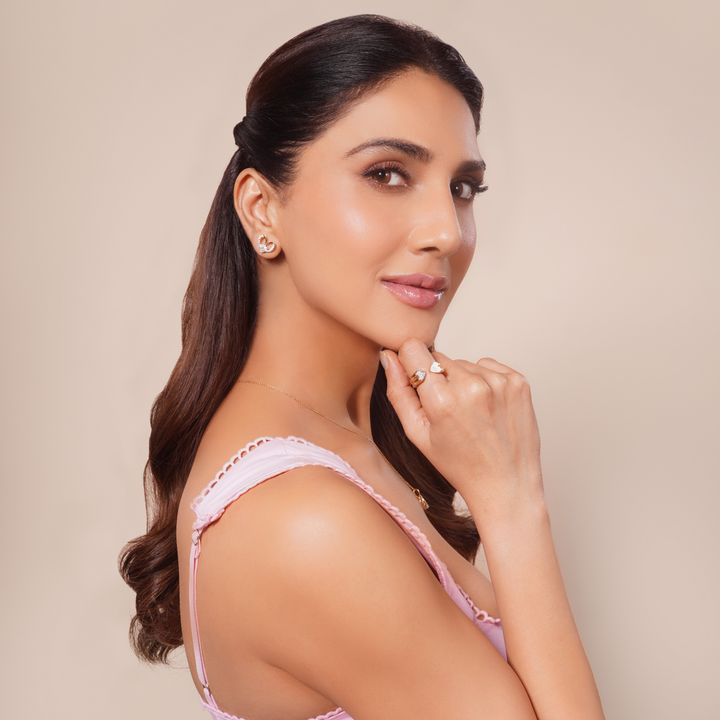 Timeless Loop - Lab Diamond Heart Ring