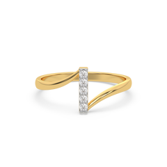 Vivid V - Lab Diamond Fashion Ring