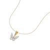 Winged Whimsy - Lab Grown Diamond Pendant Necklace - Lukson 