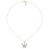 Winged Whimsy - 18kt Gold Vermeil Lab Grown Diamond Pendant Necklace - Lukson 