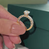Timeless Round Lab Diamond Bridal Ring Set