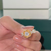 Rose Bloom Lab Grown Diamond Ring