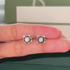 Evil Eye Aura Lab Grown Diamond Studs