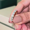 Parallel Grace Pure Gold Lab Grown Diamond Eternity Ring