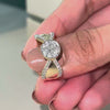 Crossover Pure Gold Lab Grown Diamond Ring