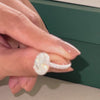 Moonlit Embrace Pure Gold Lab Diamond Solitaire Ring