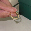 Modern Muse - Pure Gold Lab Diamond Ring
