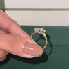 Starlit Cluster Lab Grown Diamond Ring