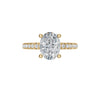 Yellow Gold | Halo | Oval