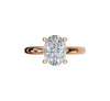 Rose Gold | Solitaire | Oval