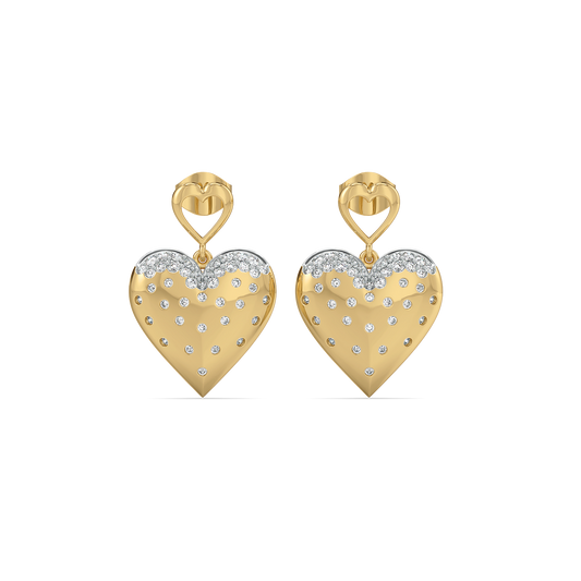 Promise Heart Drop Earrings